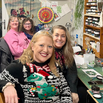 Christmas at the studio
