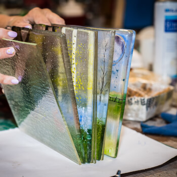 Multiple Layer Fused Glass