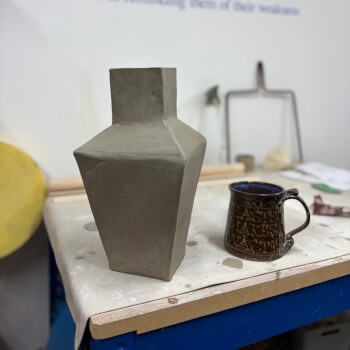 Hand building clay course