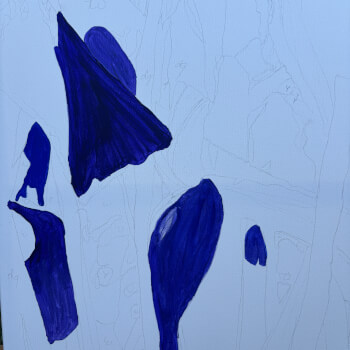 Paint in sections