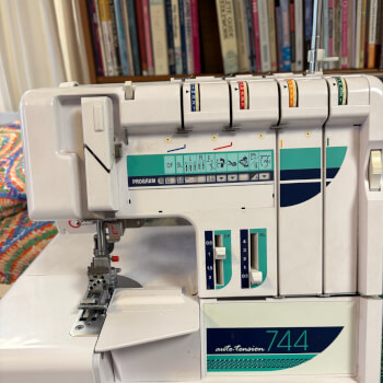 Try out the Elna Coverstich Machine 