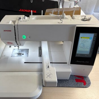 Janome MC500e Computerised Embroidery