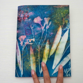 Cyanotype finished product