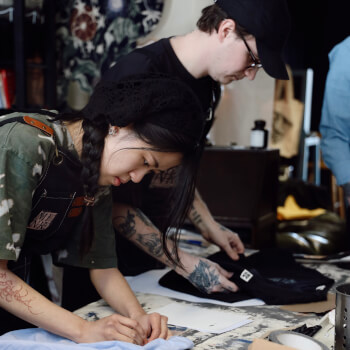 'Tattoo your textiles'