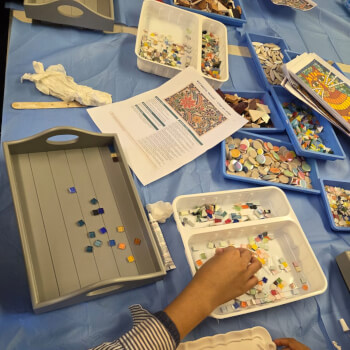 Choose Your Colours and Mosaic Pieces