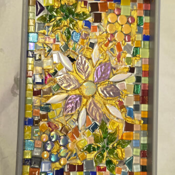 Take Home Your Own Mosaic Lap Tray