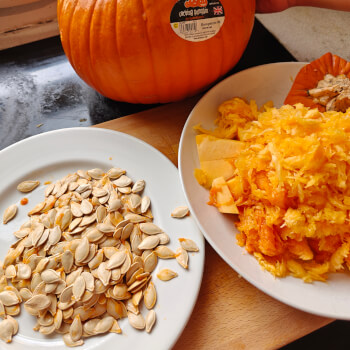 Baking Pumpkin Seeds