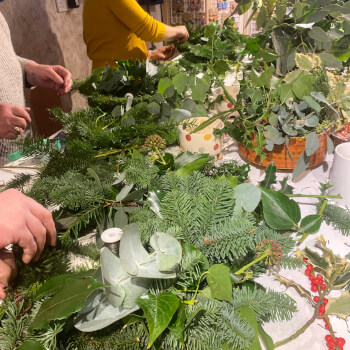 Adding the foliage