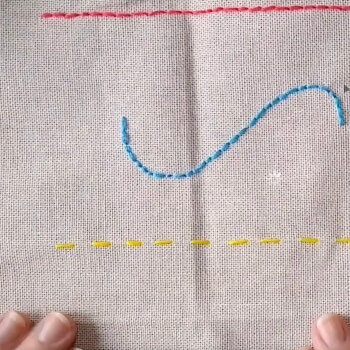 Simple Hand Sewing Stitches