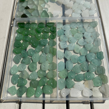 Step 1 – Choose your sea glass
