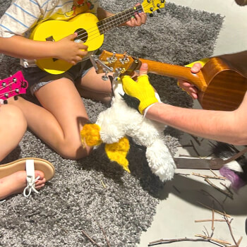 Guided musical play