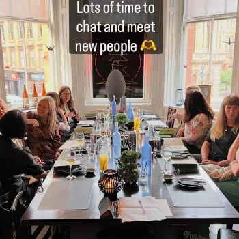 Eat, talk, and get curious