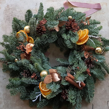 Take home your festive wreath