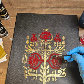 Paint your work 