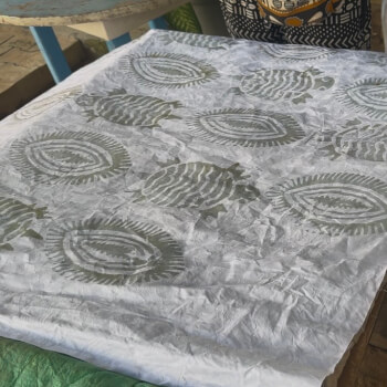Soaking and stamping