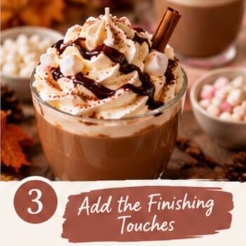 Step 3 - Whip & Decorate 