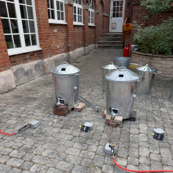 & then we fire the kilns
