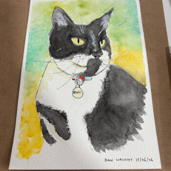 Take home your finished Painting
