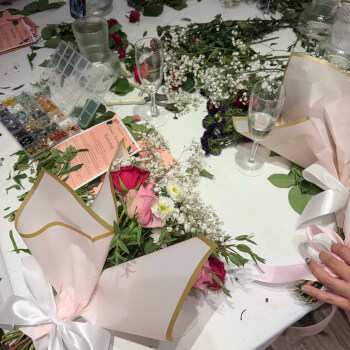 Wrap your bouquet