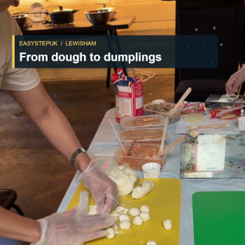 From dough to dumplings