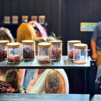 Explore over 40 different varieties of crystals!