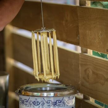 Candle dipping