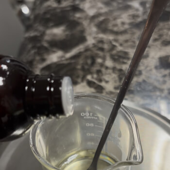 Weighting the fragrance