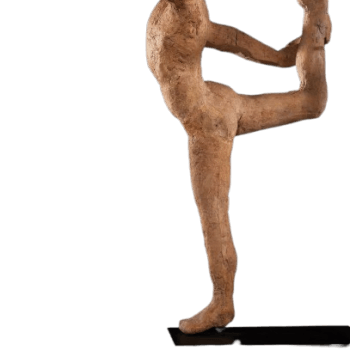 Small sculpture of model