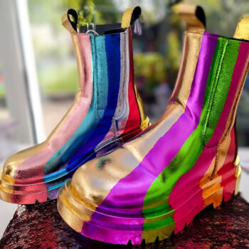 You can do this to your boots or shoes