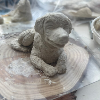 Your finished sculpture 