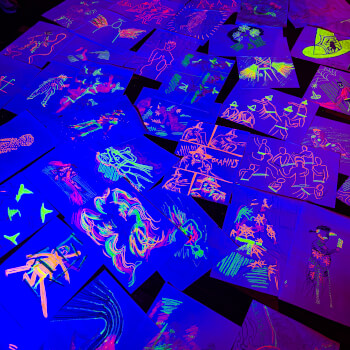 See Your Artwork Glow!