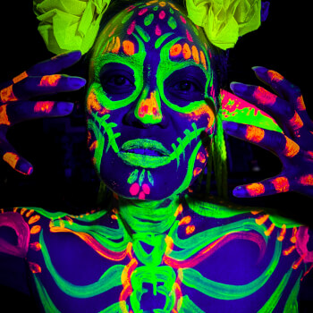 Neon Spooky Models!