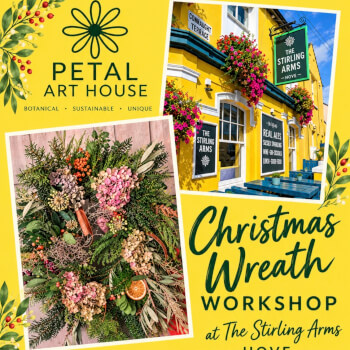 Create a bespoke Christmas Wreath from foraged foliage and natural decorative items to adorn your unique wreath