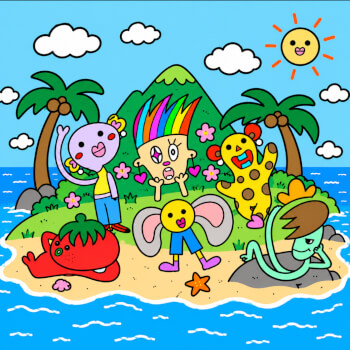Meet the Cheeky Island Characters
