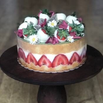 Fraisier Cake