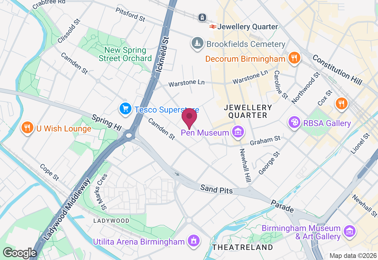 Pottery Throwing Taster Class location