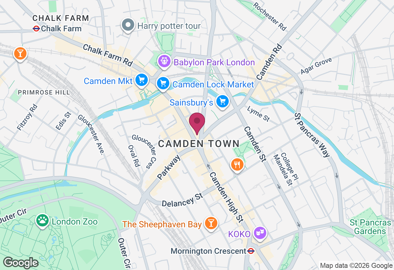 Camden Photo Walk Workshop location