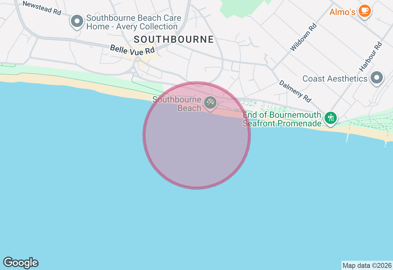 Beach Pilates Class location
