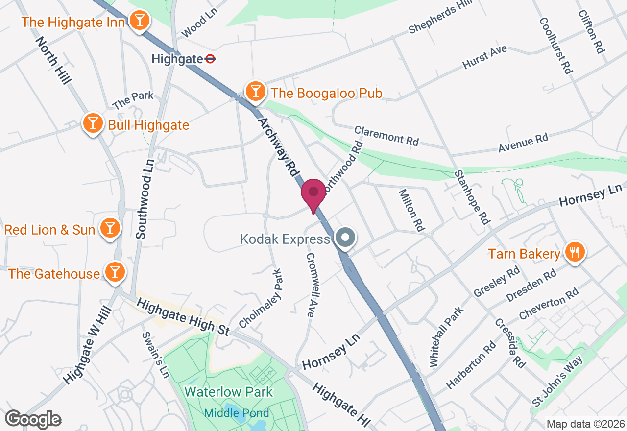 North London Craft Social Evening location