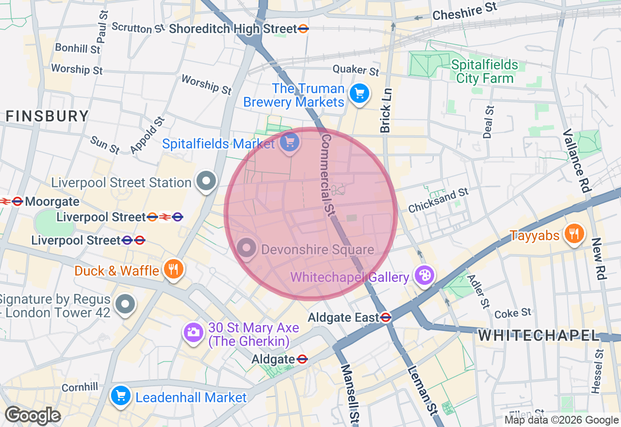 Street Art Tour and Spray Painting Workshop location