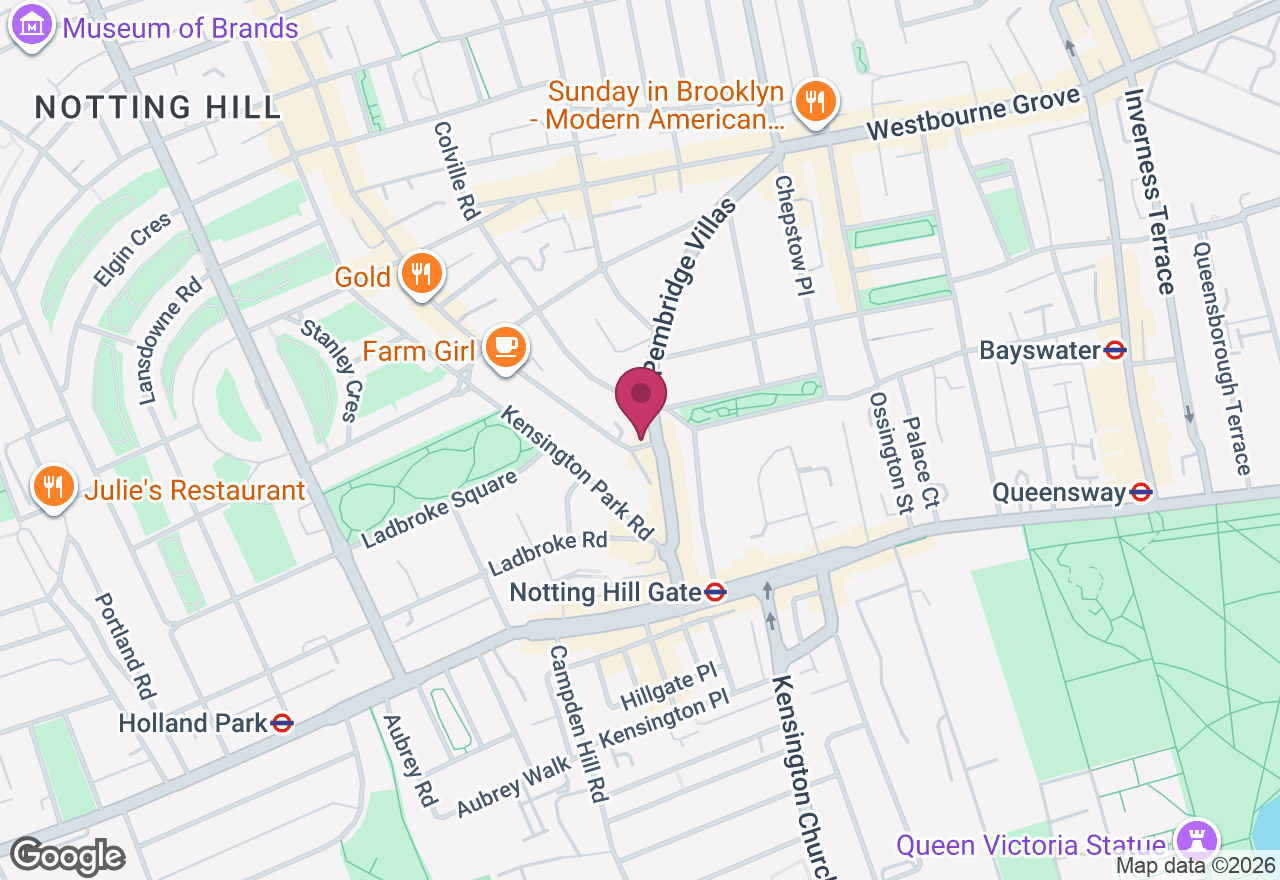 Brush Party - Notting Hill location