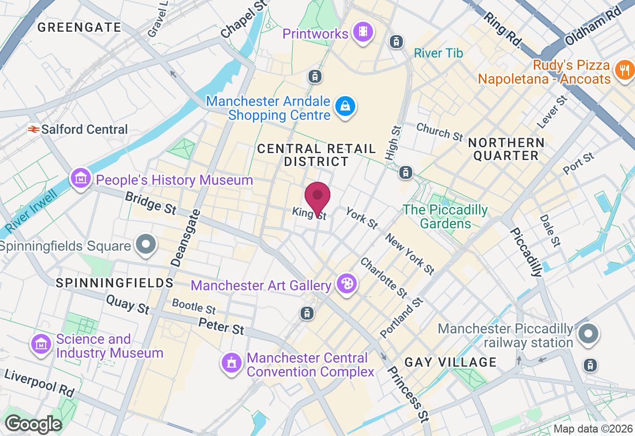 Manchester and Salford Culinary Walking Tour location