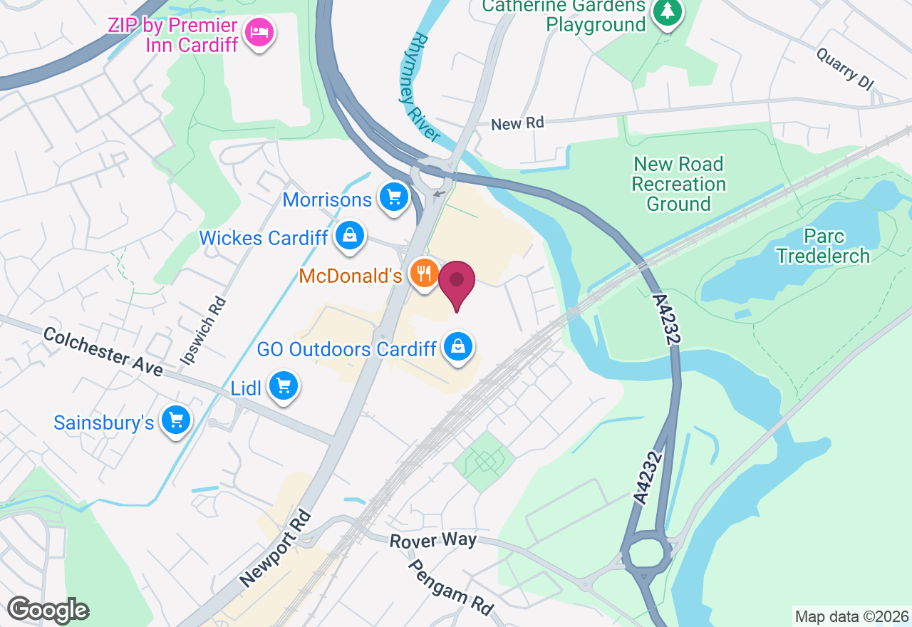 Wildflower and Glass Art Masterclass (Cardiff) location