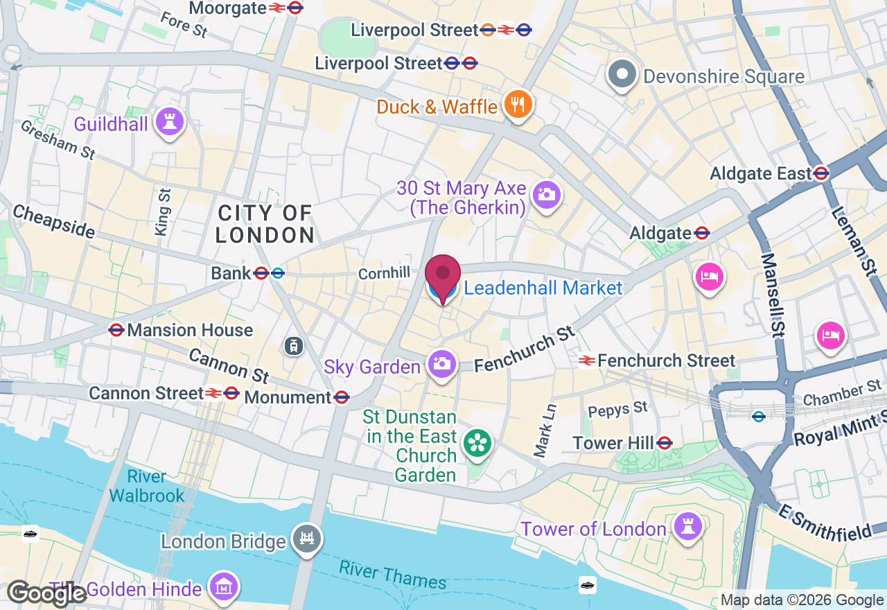 Christmas Urban Sketching Workshop: Leadenhall Market location