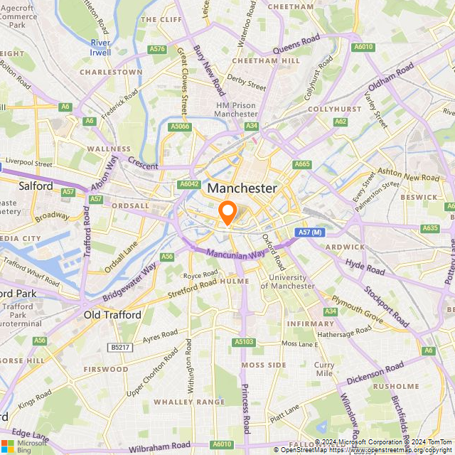 Revolution Deansgate Locks location