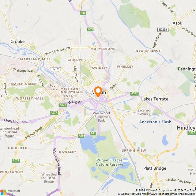 Revolution Wigan location