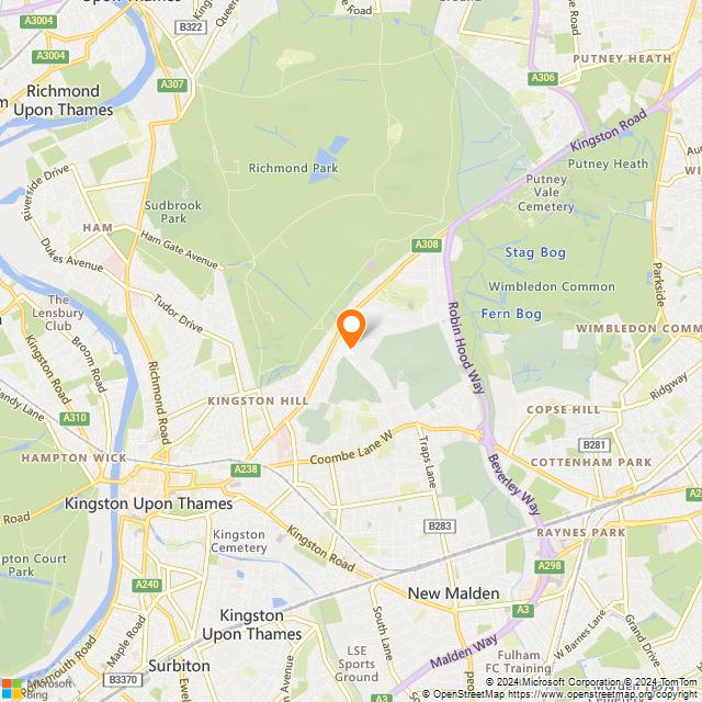 Warren House Hotels location