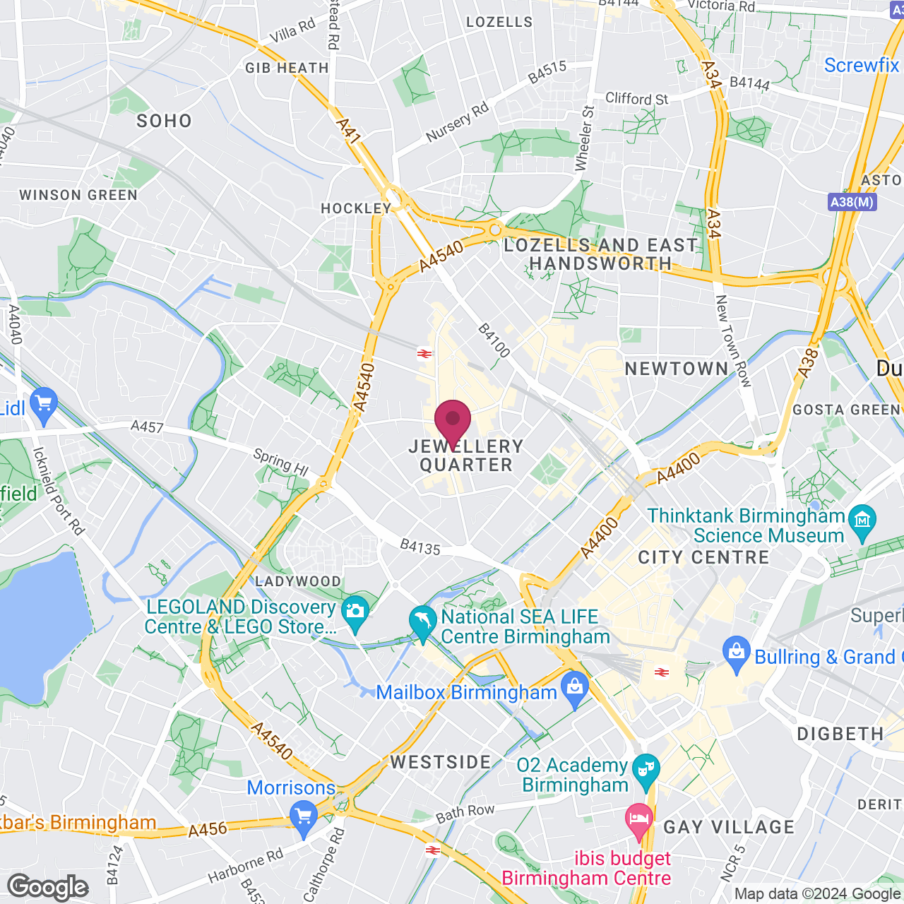 The Button Factory location