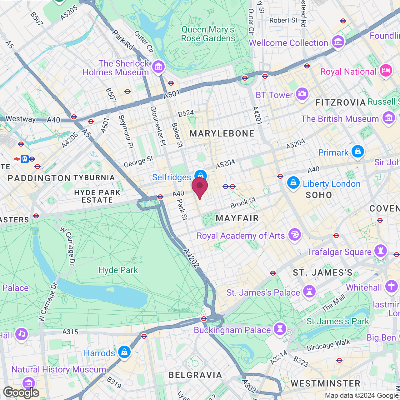 Mercato Mayfair location