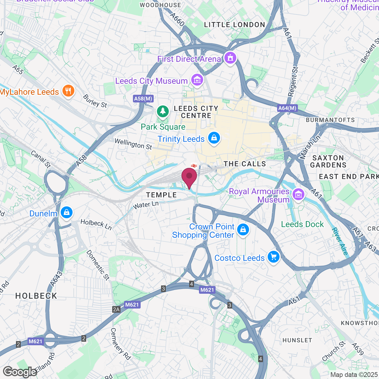 The Granary location